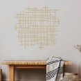 thumbnail image 2 of Contemporary Home Living 30.75" Gold Small Abstract Hanging Wall Decoration, 2 of 5