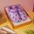thumbnail image 2 of Forro polar de invierno para mujer, diseño Disney Stitch, color morado, 2 of 6