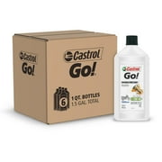 Castrol GO! 10W-40 Conventional Motorcycle Oil, 1 Quart, Case of 6