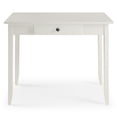thumbnail image 2 of Camaflexi Shaker Vanity Desk with Drawer Solid Wood Dresser Makeup Table, White, 2 of 6