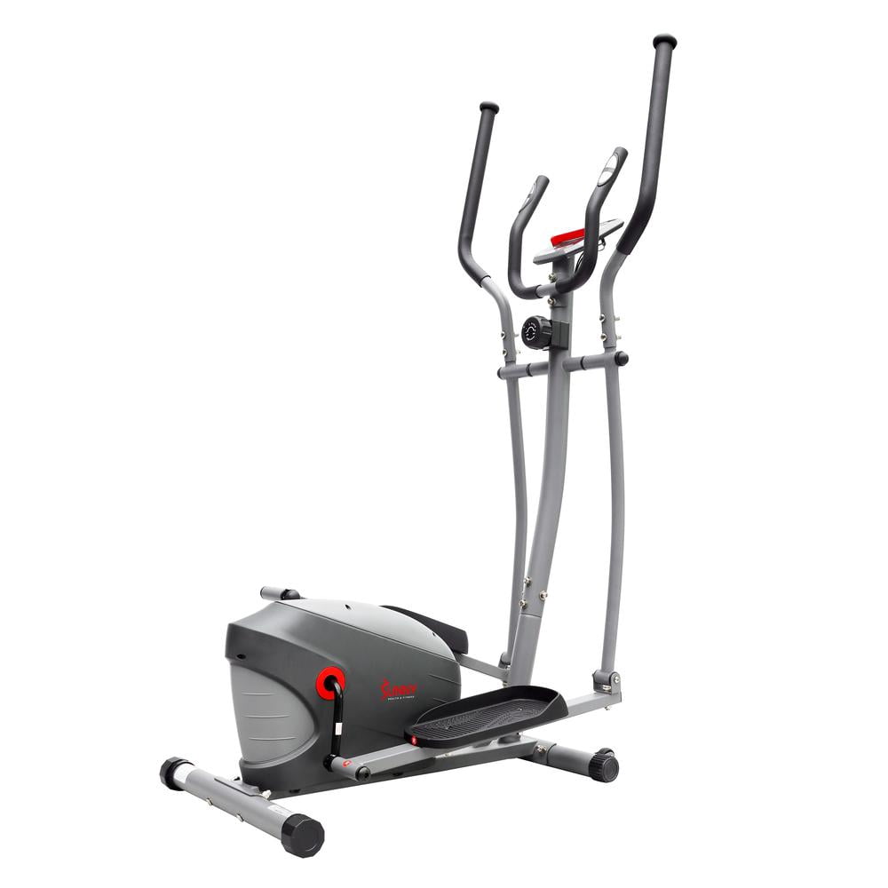 Sunny Health & Fitness Connected Low Impact Elliptical, Performance Interactive Series w Smart Bluetooth & FREE SunnyFit® App- SF-E320033