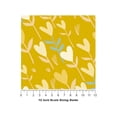 thumbnail image 5 of Rwraps Yellow Heart Honest Talks Matte Vinyl Film Wrap 59in x 28ft Vinyl Vehicle Car Film Sheet Roll, 5 of 9