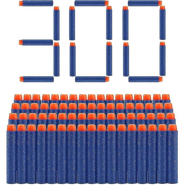 Paquete de munición de flechas de espuma de dardos de recarga de 2,8 "para balas de dardos de flechas compatibles con Nerf N-strike Elite Series Nerf N Strike Blaster (paquete de 300)-- Bolígrafo Bolígrafo Bolígrafo de papelería