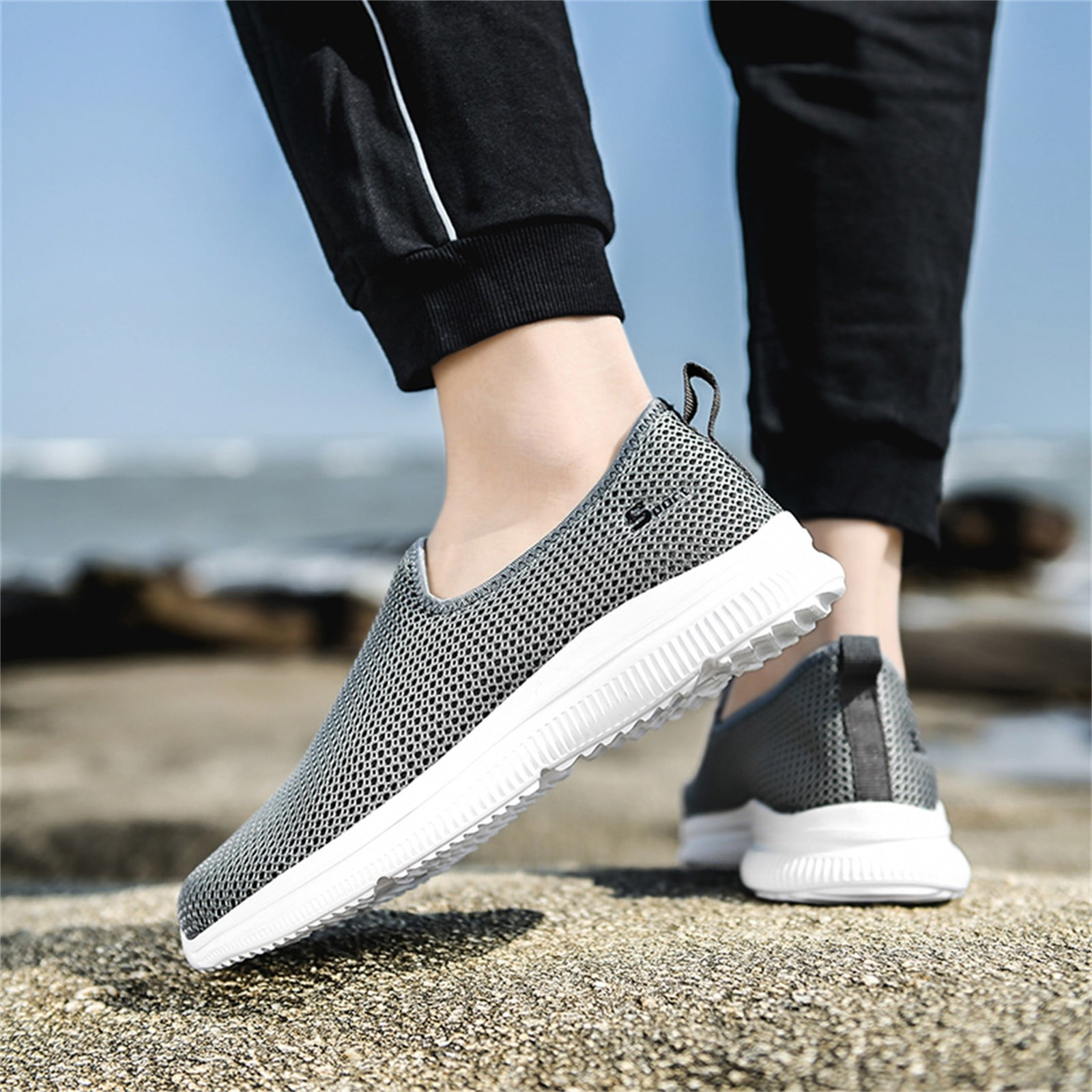 Mens Casual Loafers Slip On Walking Dress Boat Shoes  display picture 2