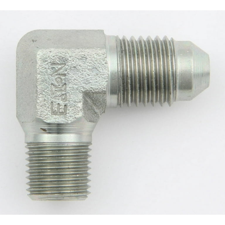 Aeroquip Steel 90 Deg Elbow 1/8in MP/#4 Flare - Bulk Aeroquip Steel 90 Deg Elbow 1/8in MP/#4 Flare - Bulk