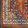 thumbnail image 5 of Nourison Allur Boho Transitional Orange Multicolor 7'10" x 9'10" Area Rug, (8' x 10'), 5 of 9