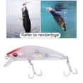 thumbnail image 3 of Señuelos duros Cebo Minnow Señuelos Bass CrankBait Like Swimbait Buceo Señuelos de hundimiento con anzuelo triple para Espalda bnca Macarena Señuelos de pesca, 3 of 8