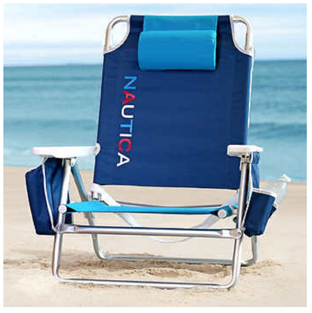 New Nautica Beach Chair Teal 