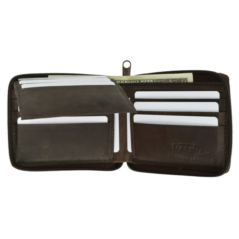 【7/31まで掲載】argue smart wallet &革紐　セット売り ALL AROUND ZIPPER WALLET - Walmart.com