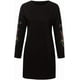 thumbnail image 4 of Vestido tipo jersey para mujer de invierno, manga larga, túnica, 4 of 5