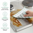 thumbnail image 5 of Unique Bargains Wood Fiber Absorbent Cleaning Cloths 6 Pack Green 12" x 12", 5 of 8