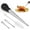 Black, variant on SUSWIM Turkey Baster with Silicone Suction Bulb, Stainless Steel Food Grade Turkey Baster for Cooking, Baking, Injecting Marinade ,Black