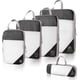 thumbnail image 1 of 5PCS Bolsas de Viaje Organizr, Bolsas Organizras Compresión Impermeables, con Cremalleras Reforzadas, Organizres de Expandibles para Equipaje, para Ropa, Cosméticos, Accesorios, Zapatos, 1 of 1