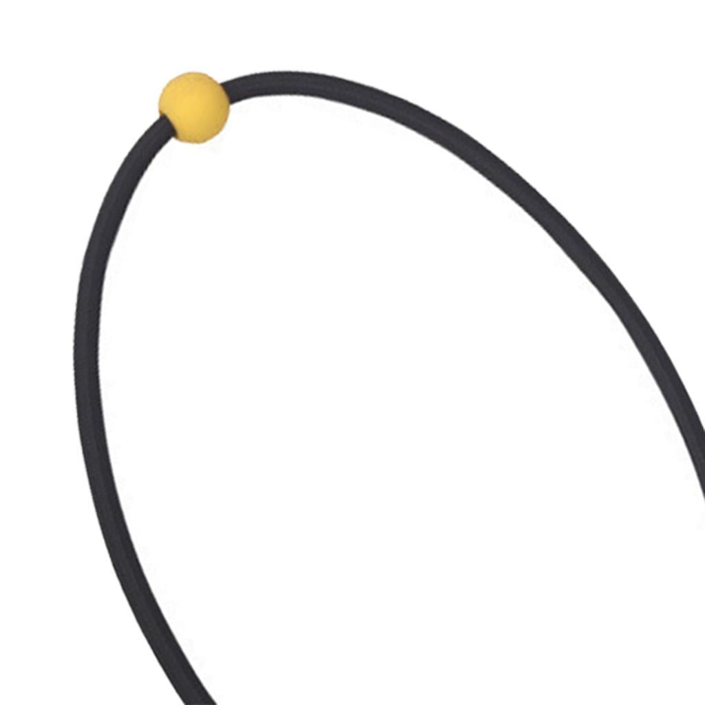 DimyFew Golf Swing Training Rope Comfortable Grip Golf Swing Practice Rope Improve Swing Black
