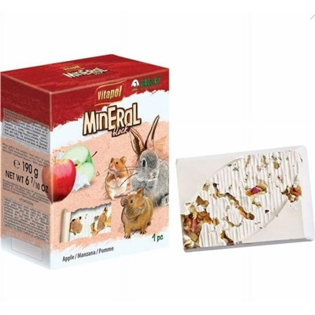 UPC: 0644472004984 | A&E Cage 644140 Vitapol Mineral Block for Small Animal  Apple – Extra Large