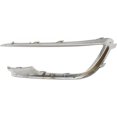 thumbnail image 2 of For 2017 2018 Lincoln MKZ Grille Trim Passenger Side | Front | Outer | Chrome | Made Of Plastic | Replacement For FO1047105 | HP5Z15266AA, 2 of 5