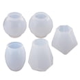 thumbnail image 1 of Molde de silicona para tapones de botellas de vino, 5 piezas, hecho a mano, de resina cristalina 5 moldes de silicona., 1 of 9