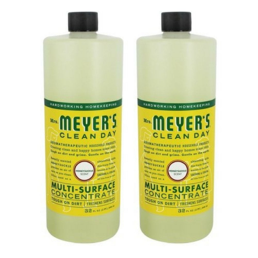 Mrs. Meyer's Clean Day MultiSurface Concentrate, Honeysuckle, 32 fl oz