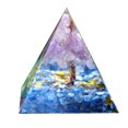 thumbnail image 1 of Pirámide de cristal Curación Energía Meditación Cristales Hogar Oficina Decoración Artesanía, 1 of 7