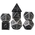 thumbnail image 1 of DND Dragon Scale Dice Set of 7 Pcs, Metal D&D Dice Set with Oversized D20 for Tabletop Roleplaying Games, Dungeons and Dragons, DND, D&D, 1 of 5