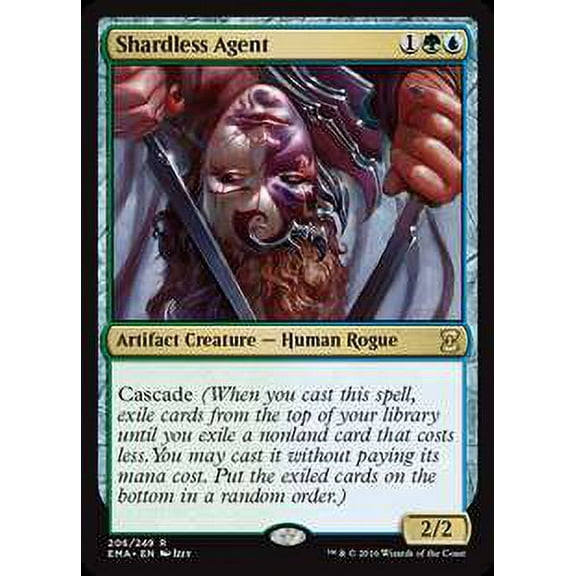 MtG Eternal Masters Rare Shardless Agent #206