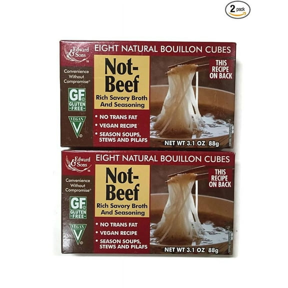Not-Beef Edward & Sons Bouillon Cubes (Set of 2)