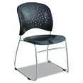 thumbnail image 1 of Safco Chaise d'Invité Moderne en Plastique avec Base Traîneau Noir, 1 of 2