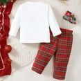 thumbnail image 5 of Kogui Halloween Toddler Clothes Boys Clothes Fall Long Sleeve Sweatshirt and Pant Clothing Set Kids 2Pcs Fall Winter Outfits Size 2T 3T (Red,2-3 Years), 5 of 9