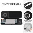 thumbnail image 2 of Linkidea Étui Rigide de Voyage pour Clavier et Souris Compact 60 %, Boîte de Rangement Protectrice avec 61 Touches, Compatible avec Razer H, 2 of 6