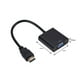 thumbnail image 3 of Cable de alimentación de audio compatible con HDMI a VGA convertidor macho hembra con + negro, 3 of 6
