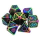 thumbnail image 5 of 7 Uds nuevo Metal poliédrico de varios lados para de DnD dados de 18 Zulema Lote de dados poliédricos, 5 of 7