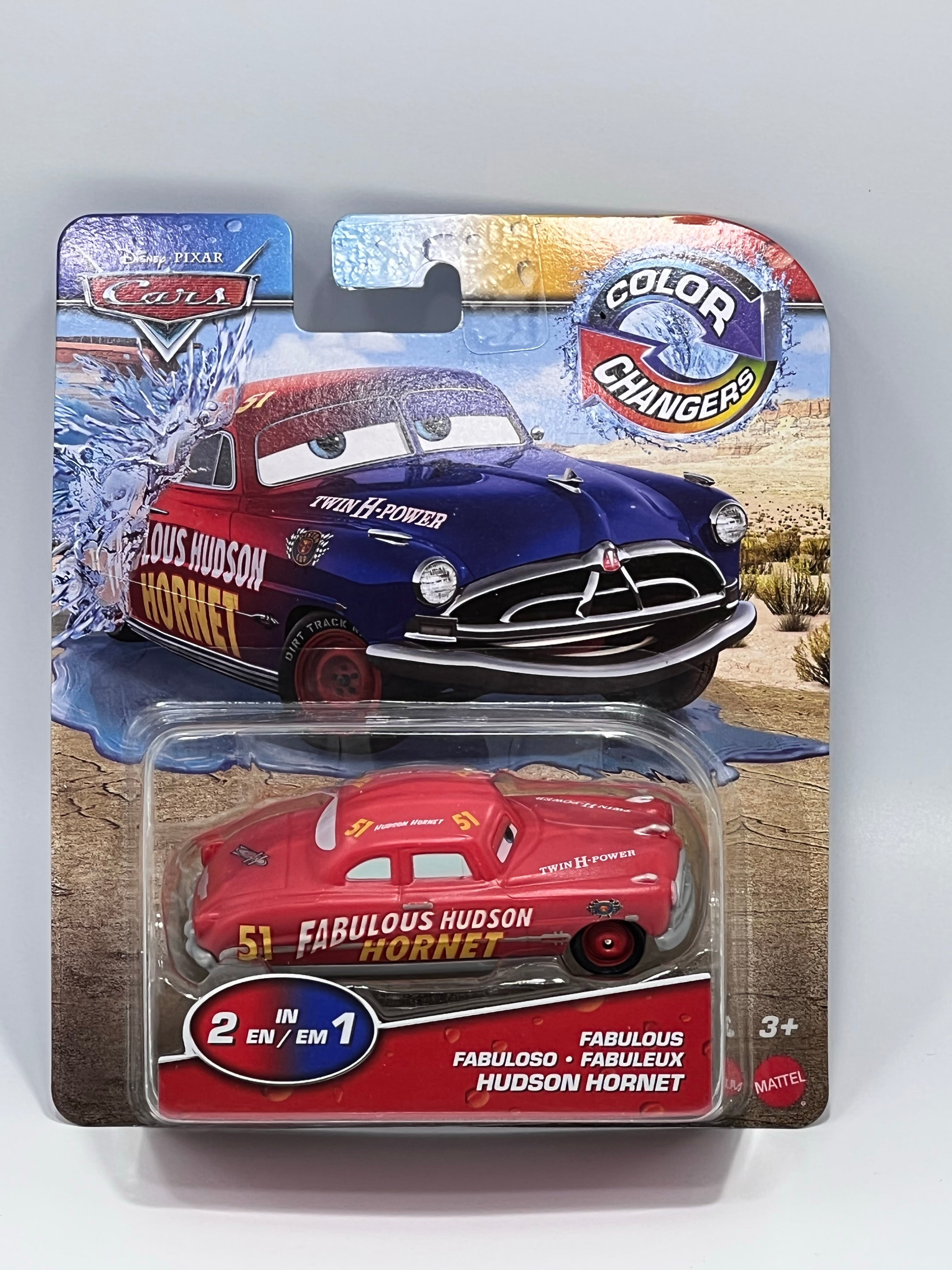 Disney Pixar Cars Supercharged Fabulous Hudson Hornet 1:55 Die Cast Car 