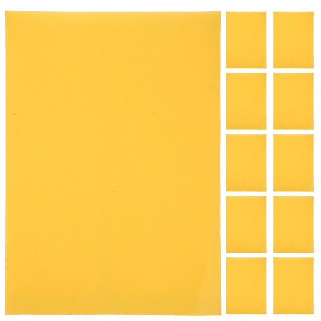 WRITWAA 30Pcs Yellow Kraft Paper Envelopes for Office File Storage with Thickened Material and Easy Sealing
