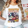 thumbnail image 1 of Disney Cars Lightning Mcqueen Halloween Graphic T-Shirt All Size S-5XL, 1 of 4