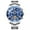Silver blue, variant on Skeleton Tourbillon Multifunctional Automatic Self-Winding Mechanical Men Wrist Watch Business Stainless Steel Sapphire Crystal Waterproof Clock Luminous Day Date