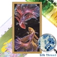 thumbnail image 2 of (DW0609 Hilo Seda) Hilo Bordado 11CT 3 Hebras Impresión 50*90cm Kit Serie Animal Punto Cruz Koi, 2 of 9