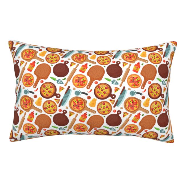 Balery Hot Fresh Pizza Funda de Cojín Estampada, Regalos para Mujeres, Regalos de Amor para Ella, Regalos para Novia o Esposa, Funda de Almohada-14"x20"