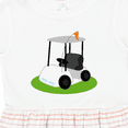 thumbnail image 4 of Inktastic Golf Cart Golfing Girls Toddler Dress, 4 of 5