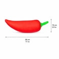 thumbnail image 3 of Chili Pepper Christmas Dumplings Squishy Soft Squeeze Squishy Slow Rising Stress Squishy Toy Squeeze Decompression Doughfor Fun Desktop Decor, 11 Inch, 3 of 7