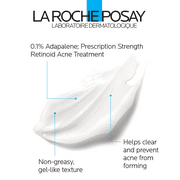 La Roche-Posay Effaclar Adapalene Gel 0.1% Acne Treatment, Retinoid Acne Cream for Oily Skin, 1.6 fl oz
