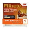 Filtrete 12x12x1 Air Filter, MPR 800 MERV 10, Micro Particle Reduction, 1 Filter