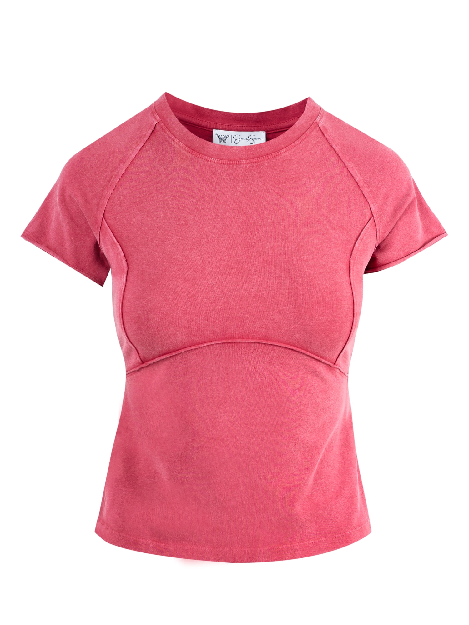 Jessica Simpson Women's Eydie Pieced Wash Tee, Sizes XS-XL