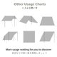 thumbnail image 5 of Lona ultraligera para suelo, lona para acampar, cubierta parasol, toldo impermeable para tienda, hamaca, Picnic, senderismo, playa JFHHH pequeña, 5 of 5