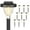 Warm Light, variant on BN-LINK 10 Pack Solar Outdoor Lights, Waterproof Garden Lights, LED Landscape Lighting for Yard Walkway, with Auto On/Off, White light
