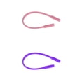 thumbnail image 1 of 2 Piezas Eyeglasses Strap Holder Glasses Cordón Cuerda Retenedor de rosa morado Sunnimix Portapapel Eyewear, 1 of 8