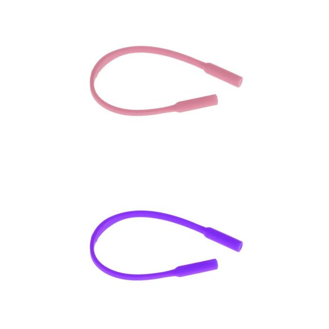 2 Piezas Eyeglasses Strap Holder Glasses Cordón Cuerda Retenedor de rosa morado Sunnimix Portapapel Eyewear