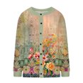 thumbnail image 5 of Idoravan Winter Sweaters for Women Cardigan Ladies' Casual Floral Printed Knitted Cardigan With Button Up Jacket And Top Multicolor L, 5 of 5