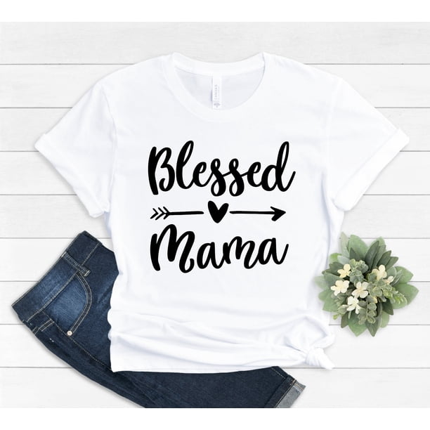 Stylish Short Sleeve Women's Top – Creative Summer Design for Mother's Day, Easy Care Cotton