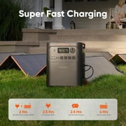 Jackery HomePower 3600 Plus Portable Power Station with Extra Battery and 500X, 3600W AC Output, 7168Wh LFP Solar Generator, Expandable up to 21kWh, Essential Home Backup for Home Use