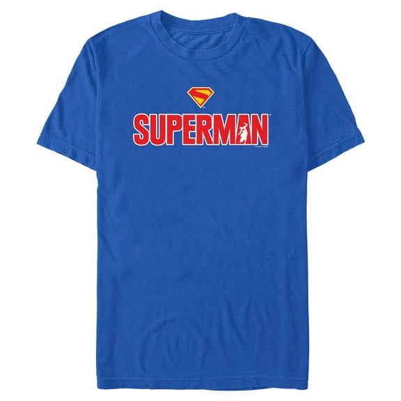 Mens Superman Classic Emblem T Shirt